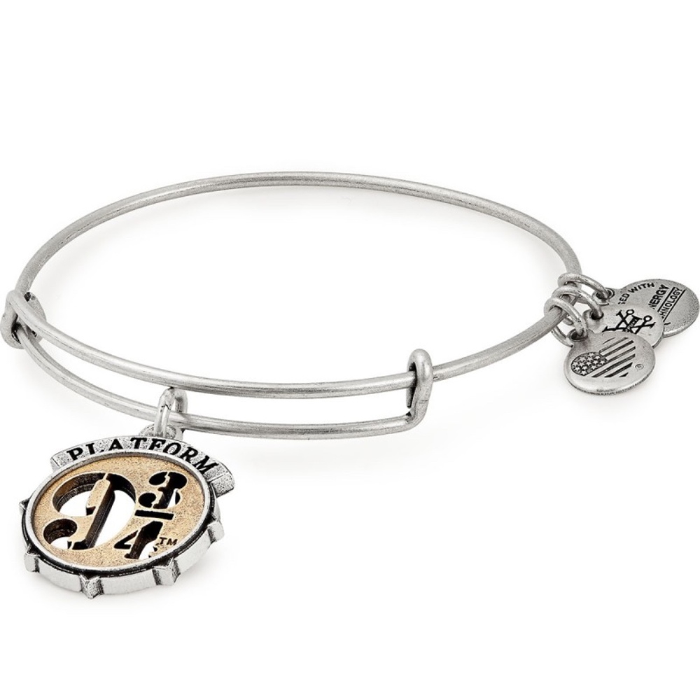 HARRY POTTER™ PLATFORM 9 ¾ Two Tone Charm Bangle
